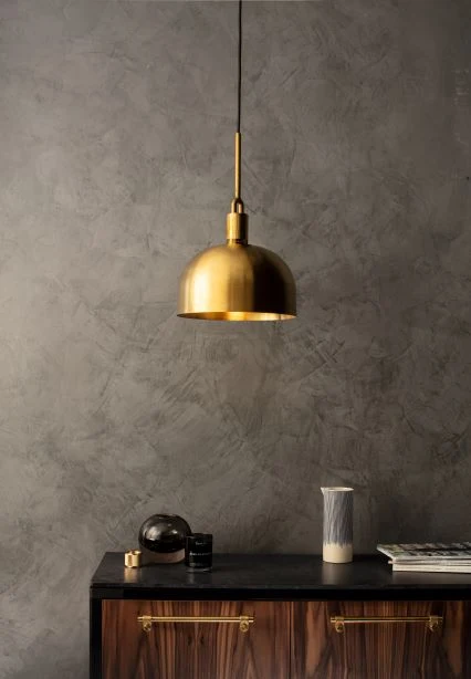 Forked Pendant Shade Large pendellampa, antique finish • Buster + Punch