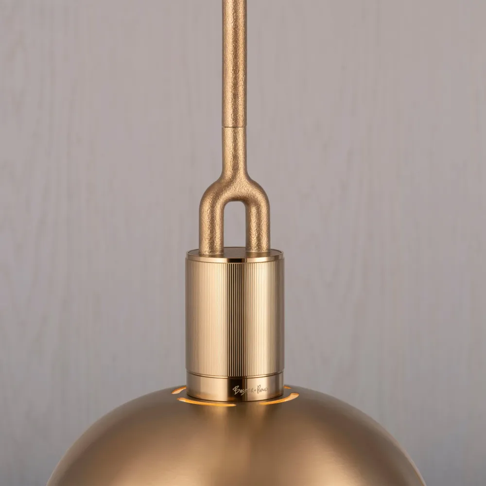 Forked Pendant Shade Large pendellampa, antique finish • Buster + Punch