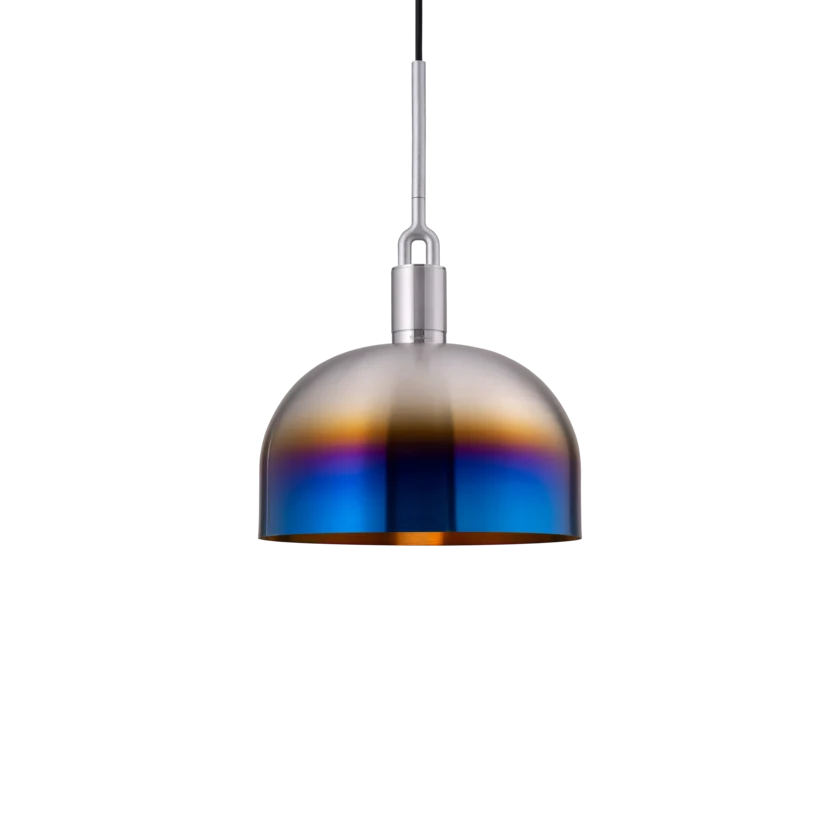 Forked Pendant Shade Large pendellampa, bränt stål • Buster + Punch