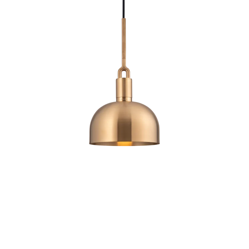 Forked Pendant Shade Medium pendellampa, golden metal • Buster + Punch