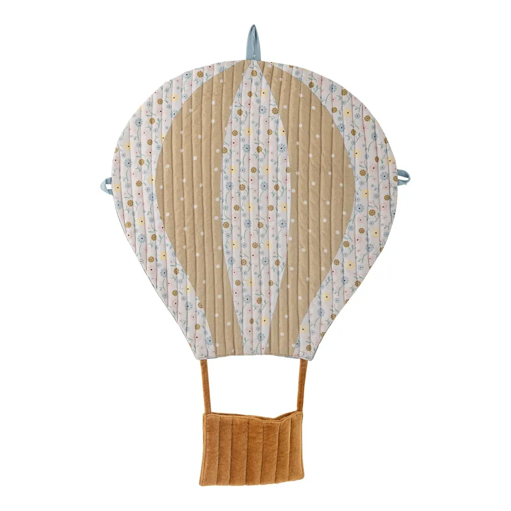 Bloomingville Mini Ballon Väggdekoration, Blå, Durable textile