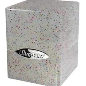 UP - Satin Cube - Glitter Clear