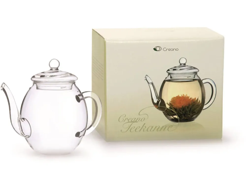 Creano Glas Tekanna med Lock - 500 ml
