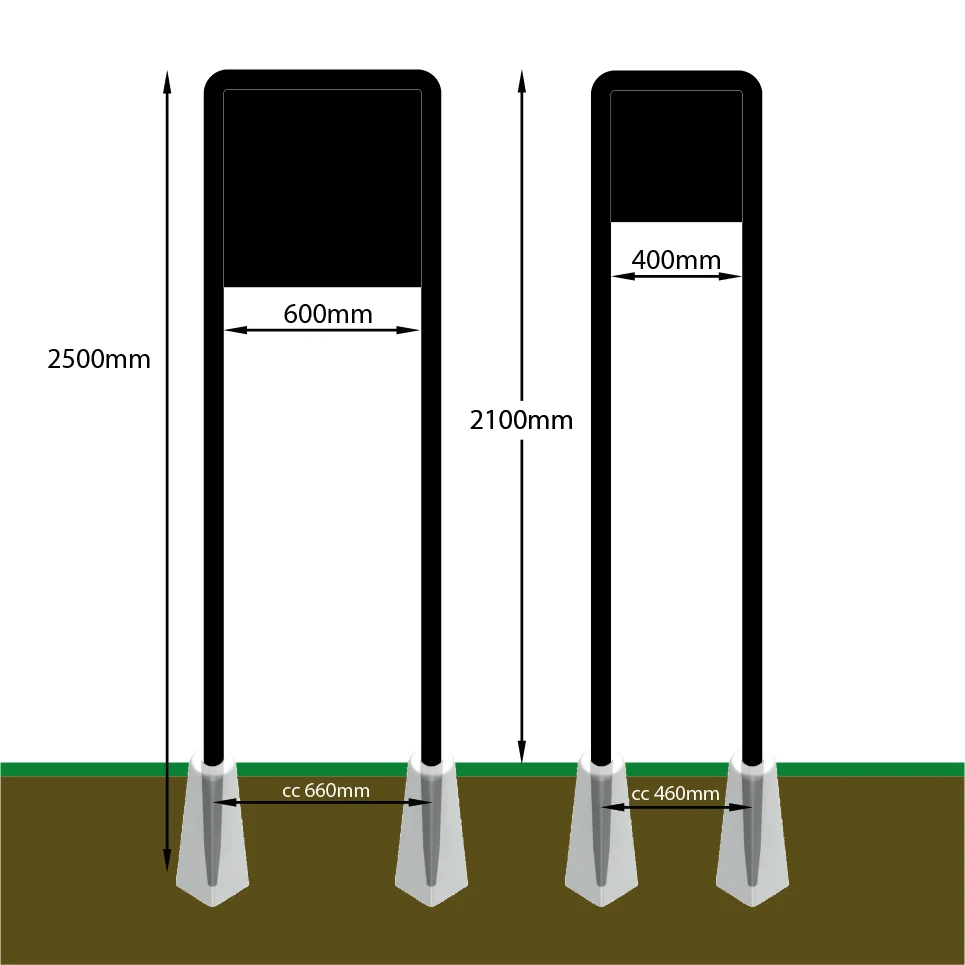Skyltbåge - E11-2 Rekommenderad lägre hastighet 600mm
