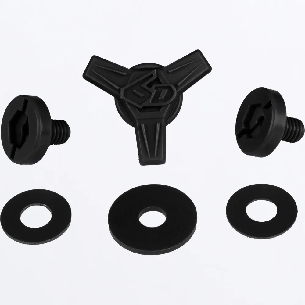 ATR-3 Visor Side Screw Adjust Black