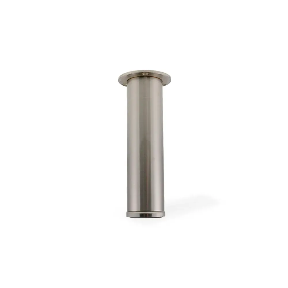 Justerbart sockelben av borstat stål med höjden 120 mm eller 160 mm. (1 ordna = 4 st.) 120