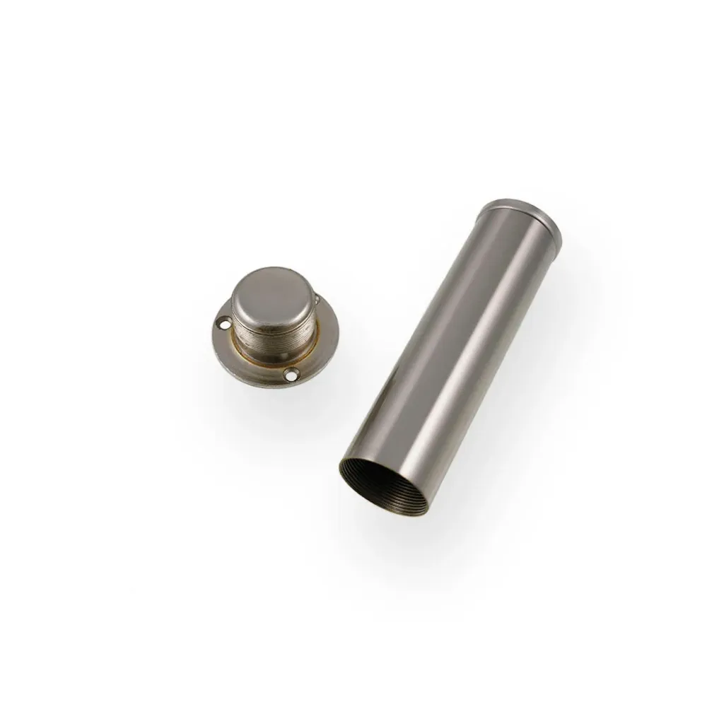Justerbart sockelben av borstat stål med höjden 120 mm eller 160 mm. (1 ordna = 4 st.) 120