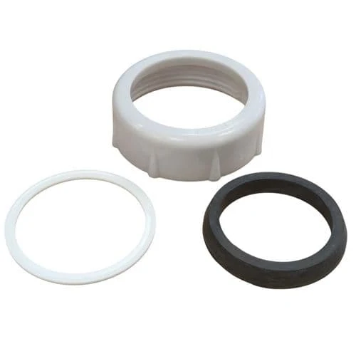 Reservdel SP95 packning och plastmutter till Burlington Högspolande WC-cistern