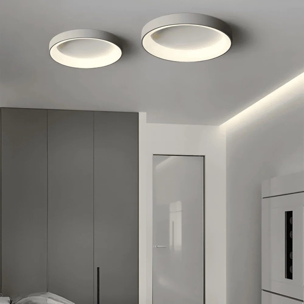 Halo Shine - Rund LED-Taklampa - Taklampa för Utanpåliggande Montering 30cm