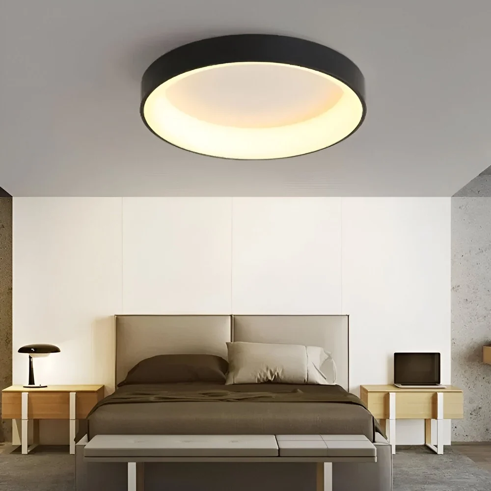 Halo Shine - Rund LED-Taklampa - Taklampa för Utanpåliggande Montering 30cm