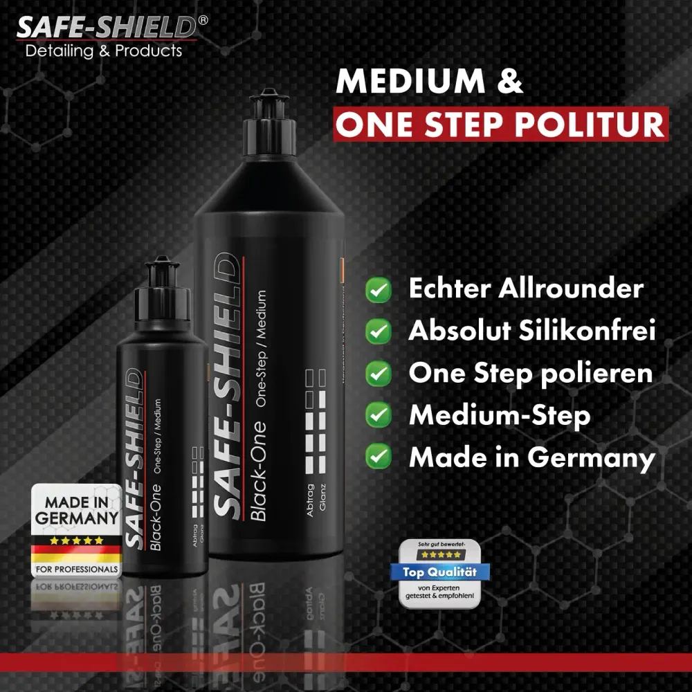 5-pack polerpad box + provset med polermedel 3x 45ml