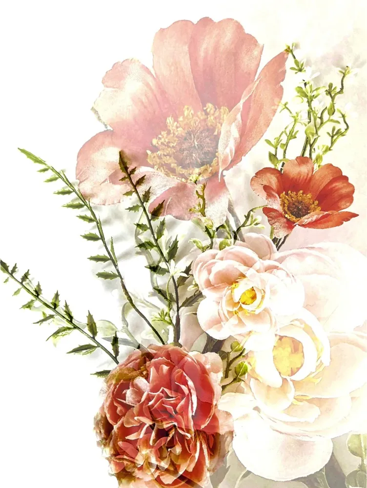 624 " complete Bloom" 30x40cm
