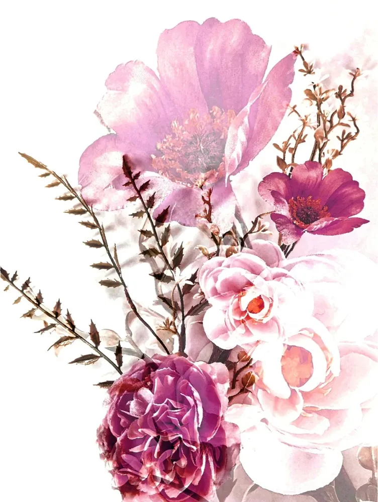 624 " complete Bloom" 30x40cm