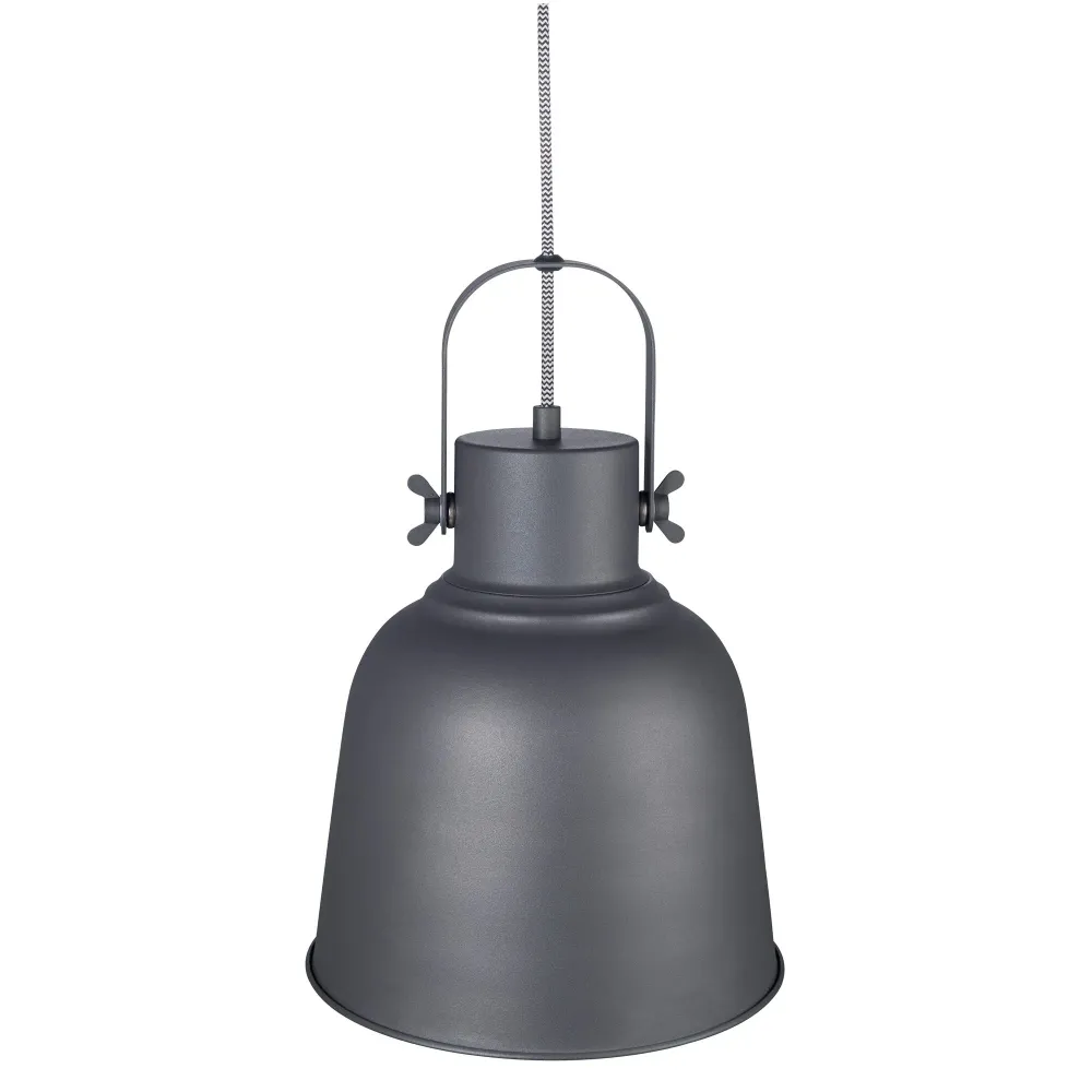 Adrian Antracit Taklampa 25 cm