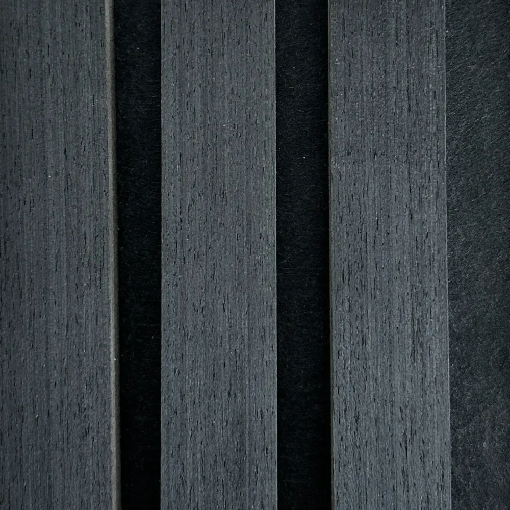 Akustikpanelprov i midnight ekfanér 150 x 120 mm