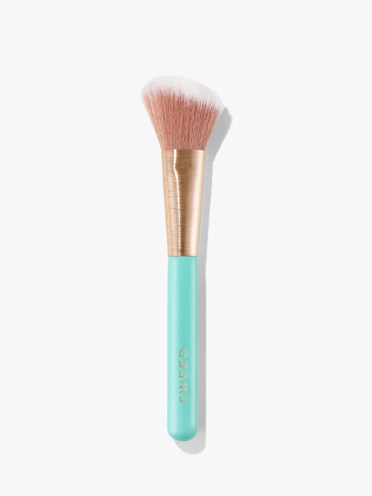 Angled Blush Brush Vibration Reduction
