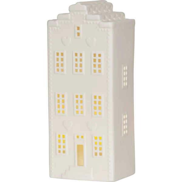 Belysning jul Vinter Hus 21 cm