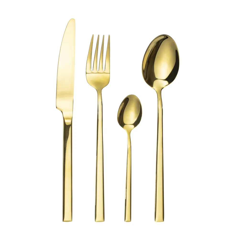 Bestickset för 6 personer Como Aurum 24-delars presentask AMBITION