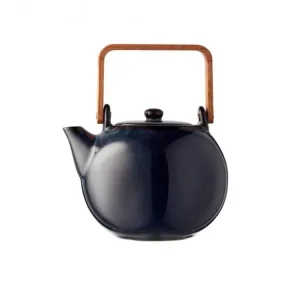 Bitz Tekanna 1,2 l, med trähandtag, kobolt