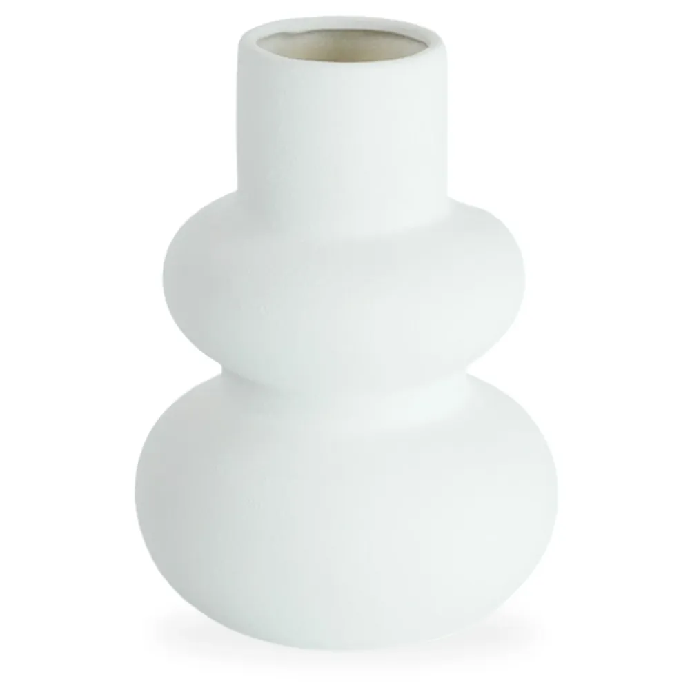 Bliss keramisk vas snö 19,5 cm