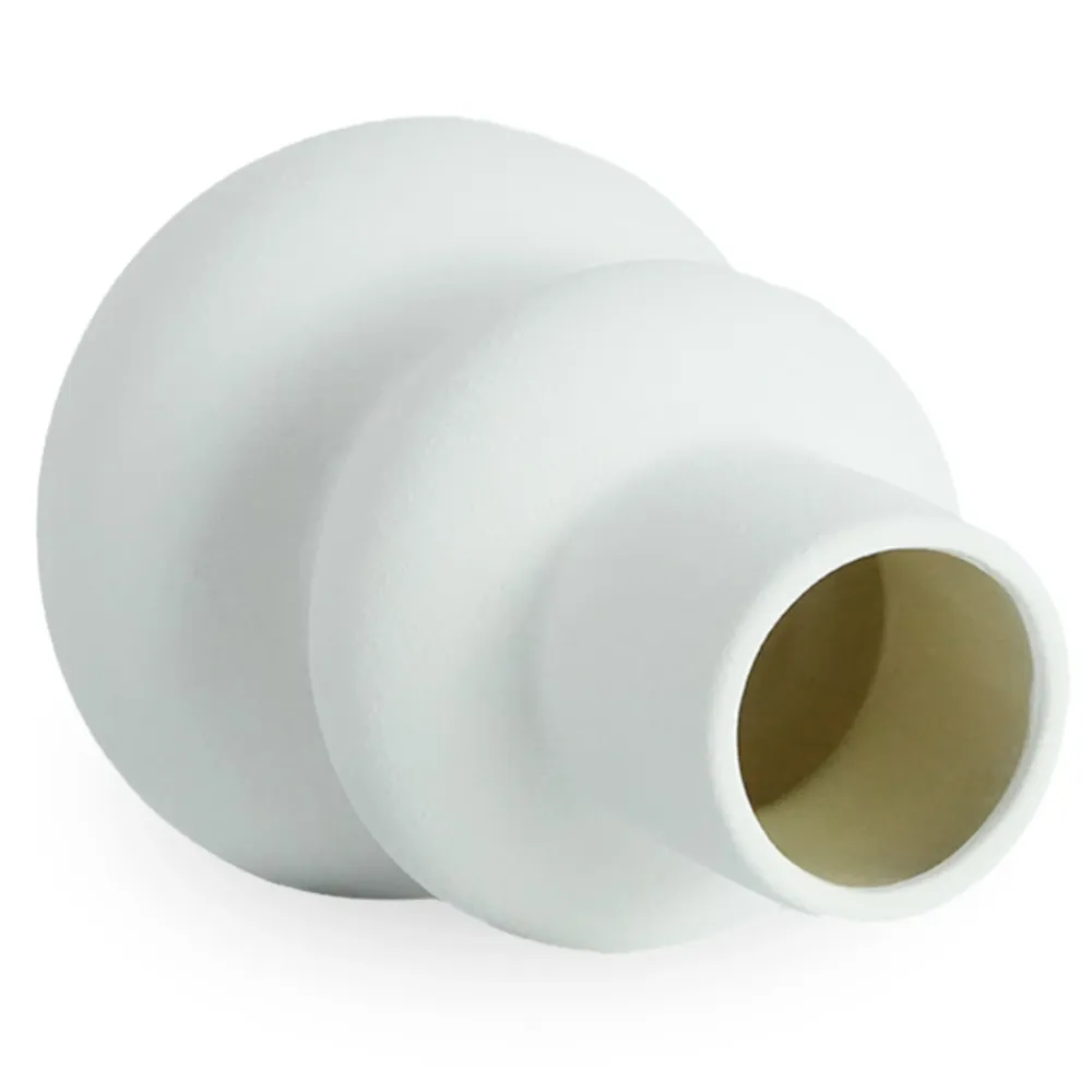 Bliss keramisk vas snö 19,5 cm