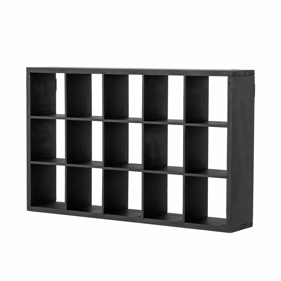 Bloomingville Hylla Olinn Träkol Storage Case