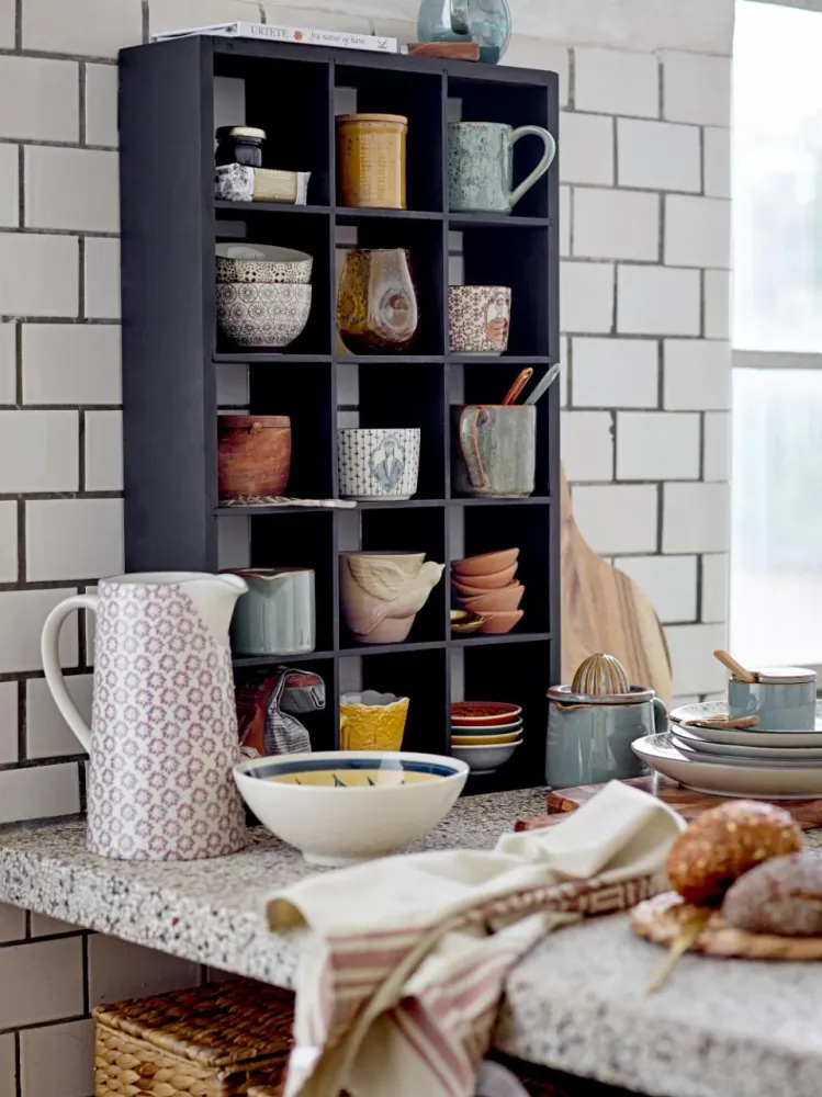 Bloomingville Hylla Olinn Träkol Storage Case