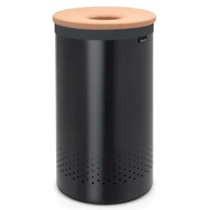 Brabantia Tvätttunna 60 l, med korklock, midnight