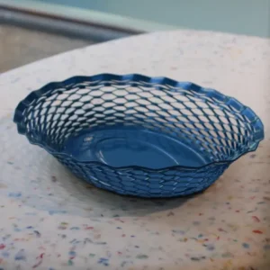 Brödkorg, Indigo Azure. 30 x 24, stor