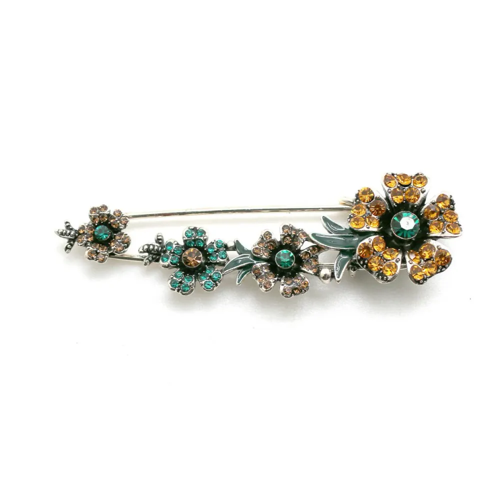 Brosch Epingle Fleurs - 20V