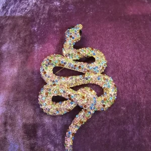 Brosch Snake Faded Olika