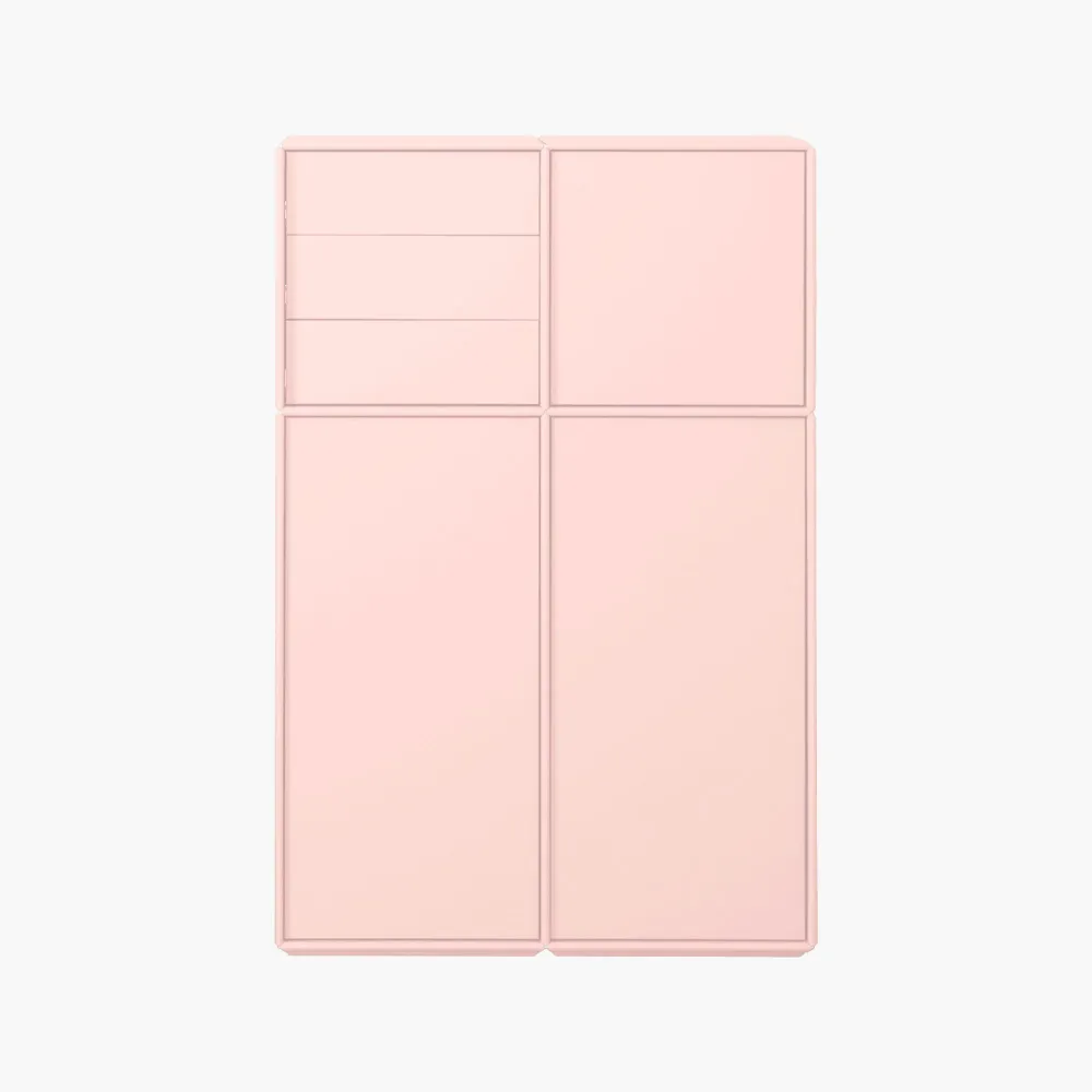 Chicago Quadrant-skåp Salmon Kit Accessories