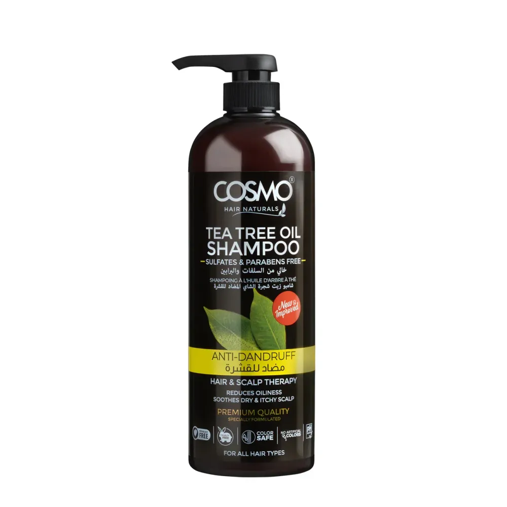 Cosmo 1000ml Pumpe Shampoo Tea Tree Olie - 20V