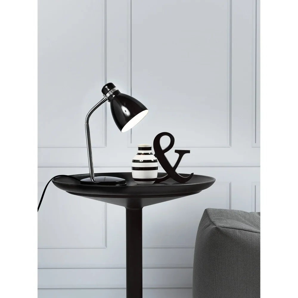 Cyclone Bordslampa Kolsvart
