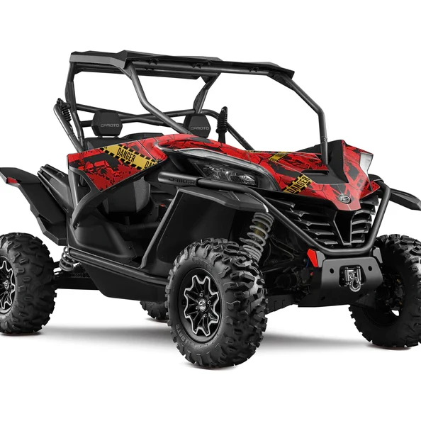Dekalkit CFMOTO ZFORCE 1000 SPORT Röd