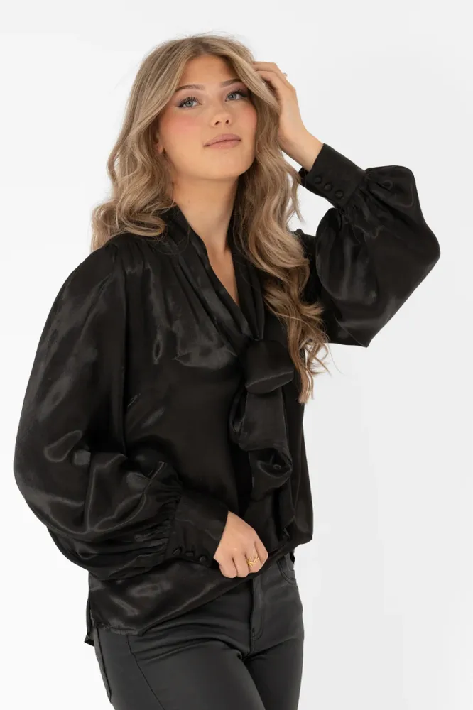 Dolce Blouse Black Quick-Release Xs