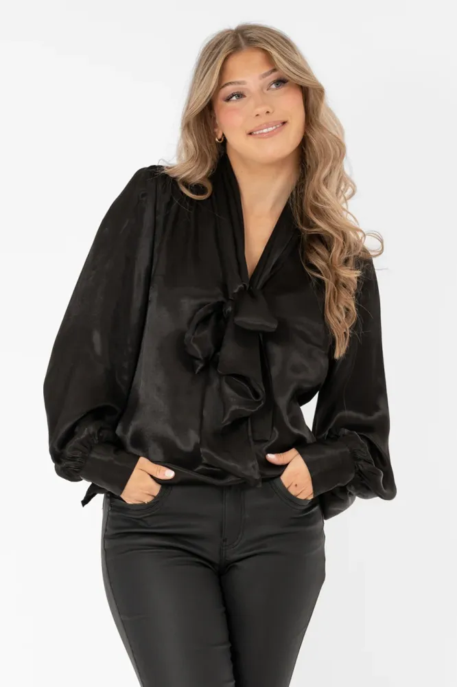 Dolce Blouse Black Quick-Release Xs