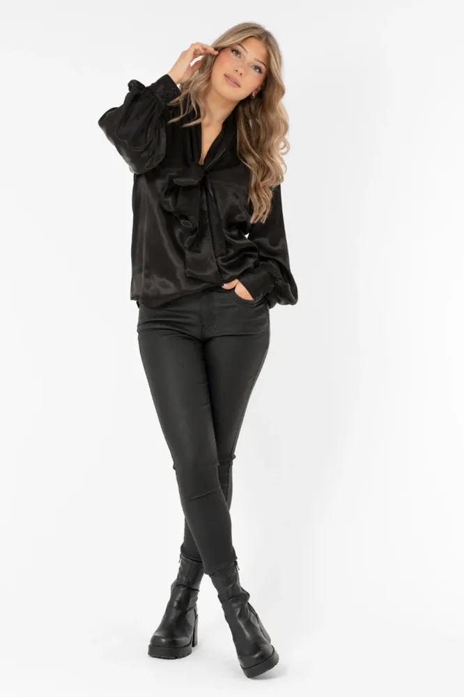Dolce Blouse Black Quick-Release Xs