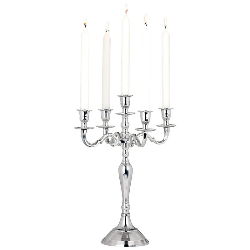 Dorre Alster Kandelaber aluminium 5 arm höjd 40 cm