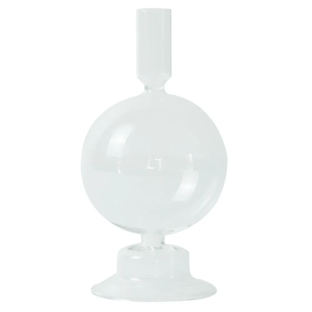 Effi glasljusstake kristall 20 cm