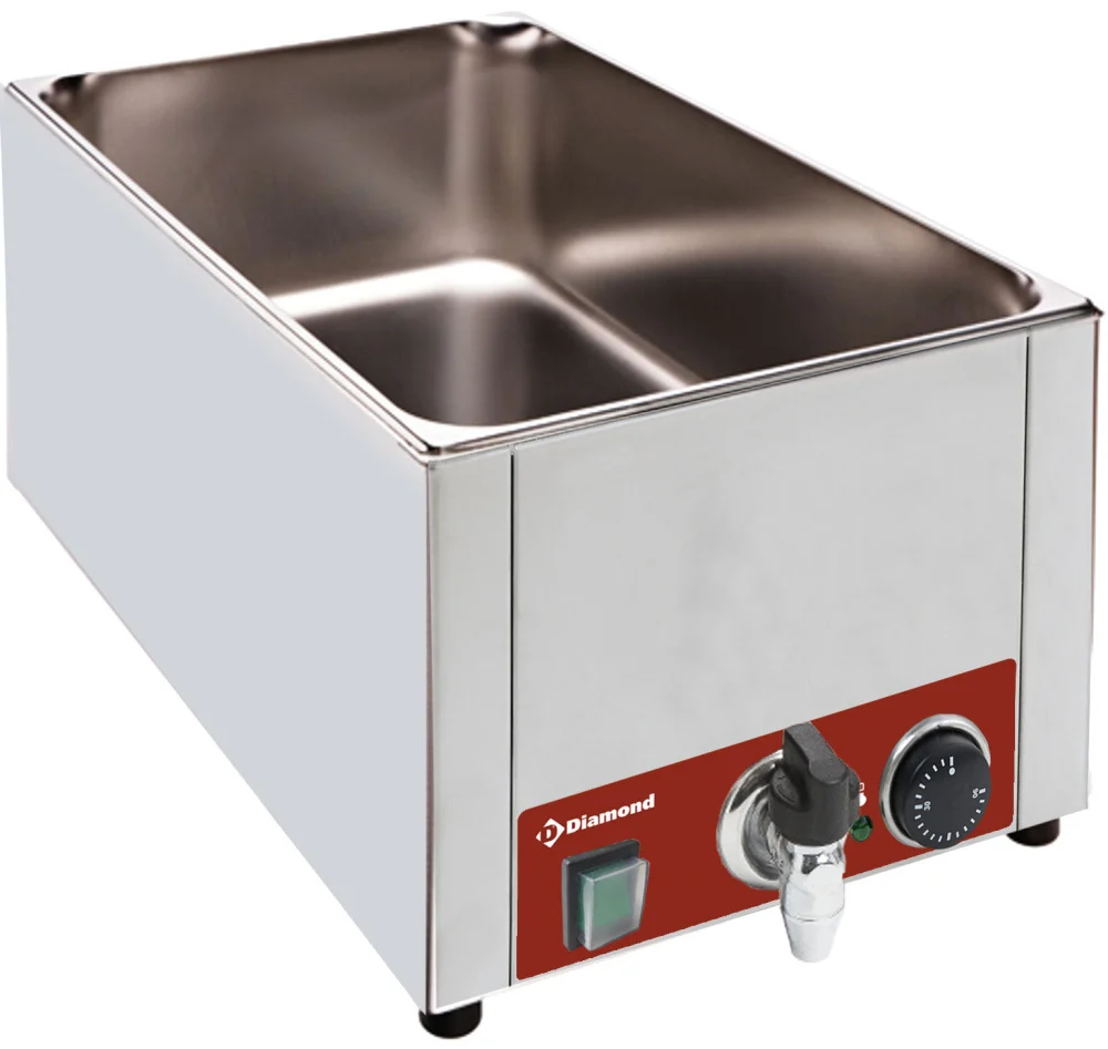 Elbord Bain-Marie GN 1/1 - 150 mm + kran