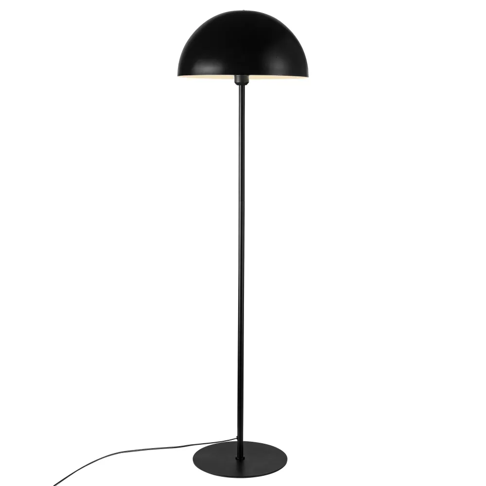 Ellen 40 Golvlampa Träkol