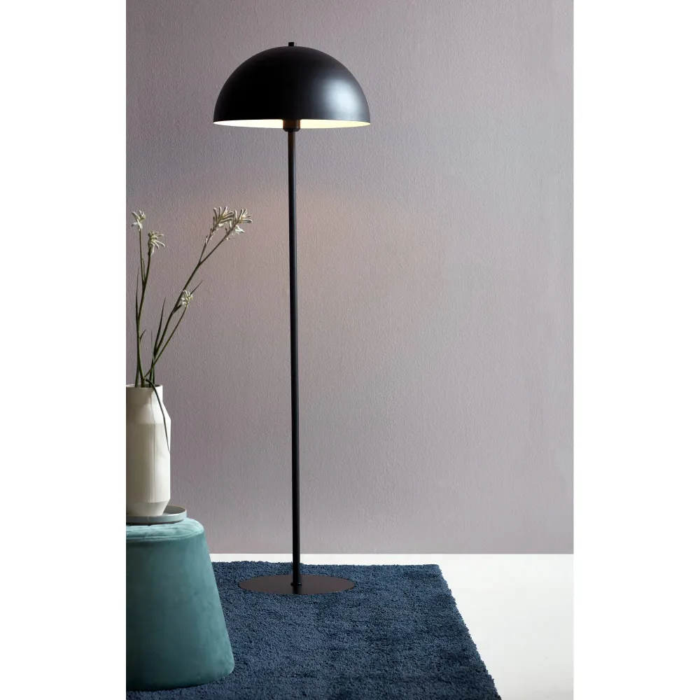 Ellen 40 Golvlampa Träkol