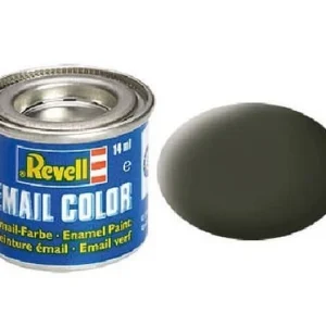 Emalj 14 Ml. Olivgul Matta Work Light