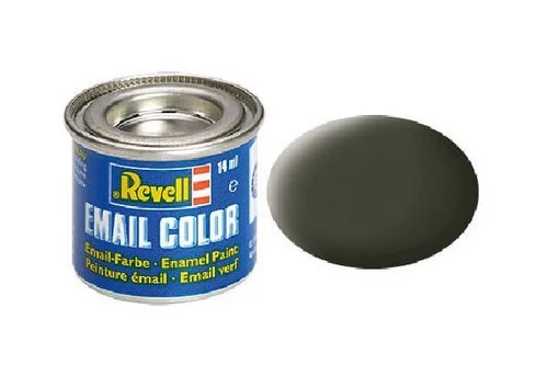Emalj 14 Ml. Olivgul Matta Work Light