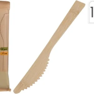 Engangsknive af bambus 18 stk. Work Light