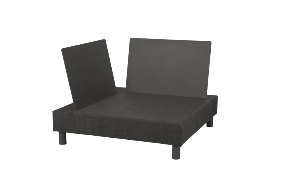Ergonomisk design Brafab Battleford hörn Grå/blå