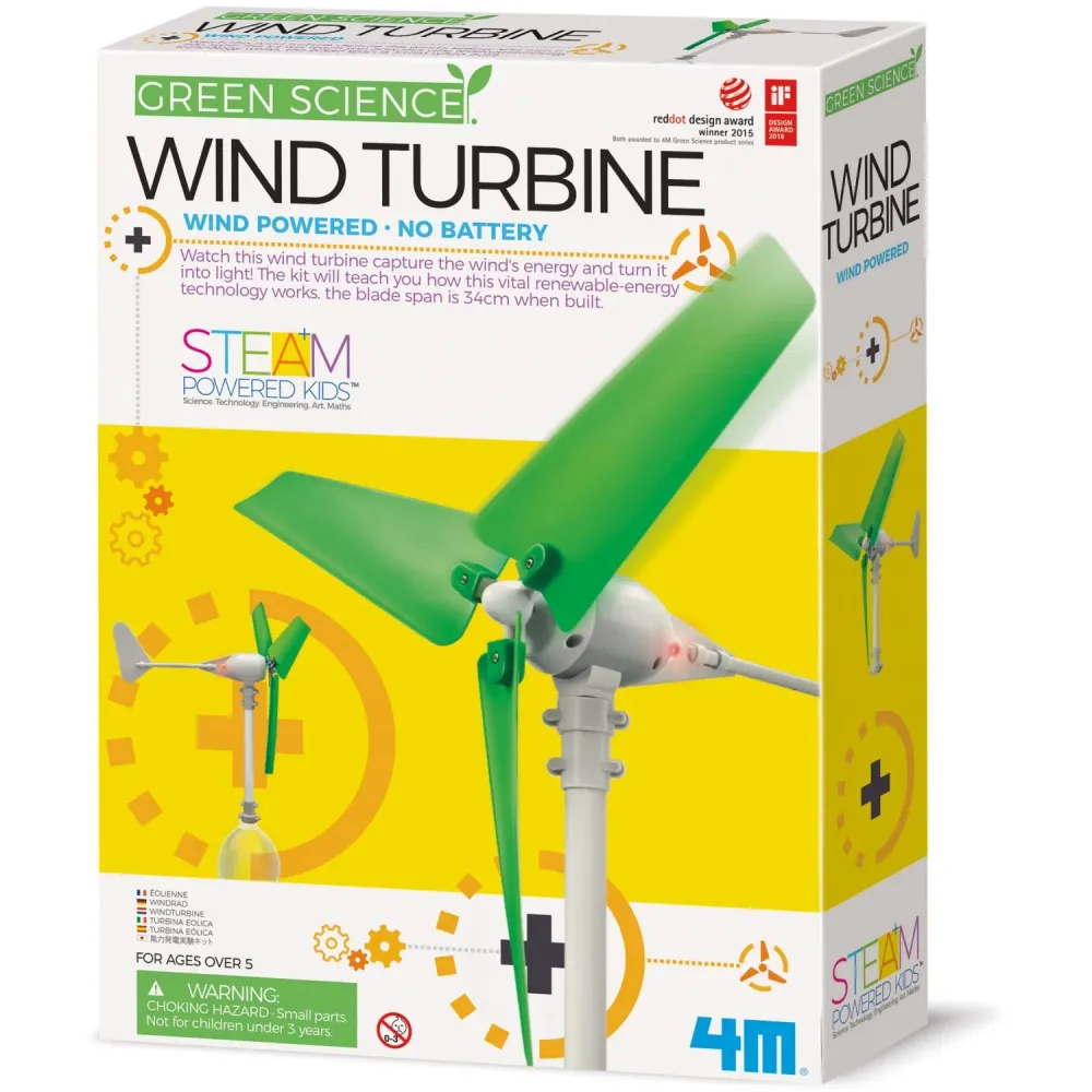 Ergonomisk design 4M Eco-Engineering/Build Your Own Wind Turbine