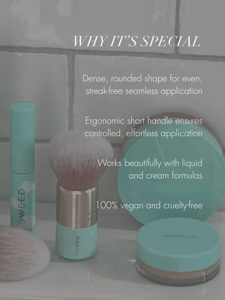 Ergonomisk design Foundation Brush