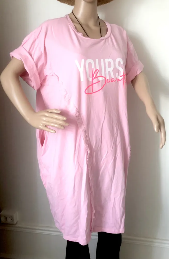 Ergonomisk design Tunika 2 färger 🌸 PLUSSIZE 🌸 Rosa